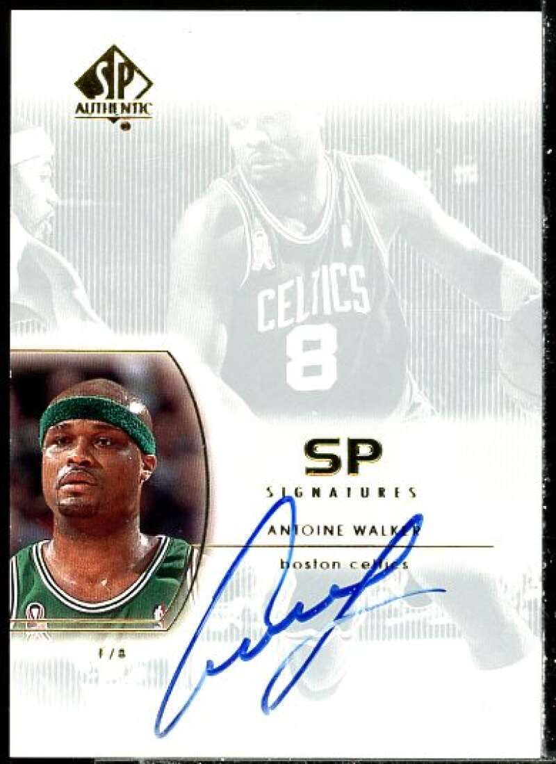海外作品、アンビーユ、スイング、20/170 サイン、保証書付き。 Amazon.com: Antoine Walker Card 2002-03 SP Authentic SP Signatures